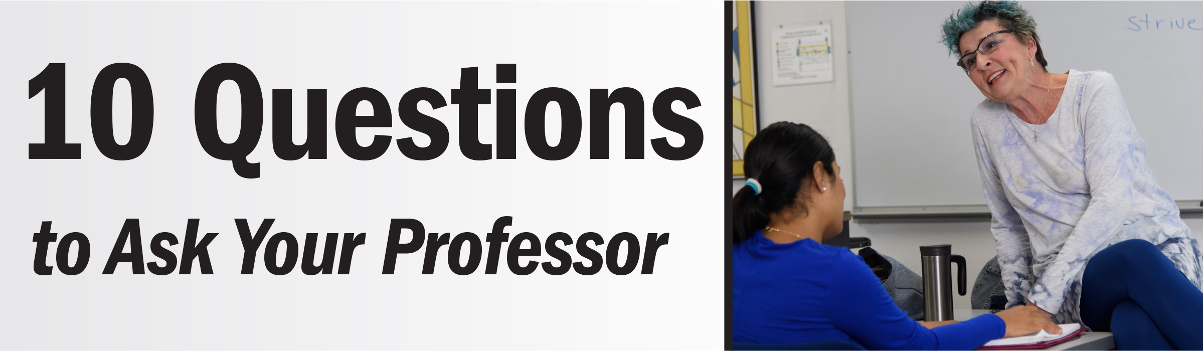 10 Questions To Ask Your Professor